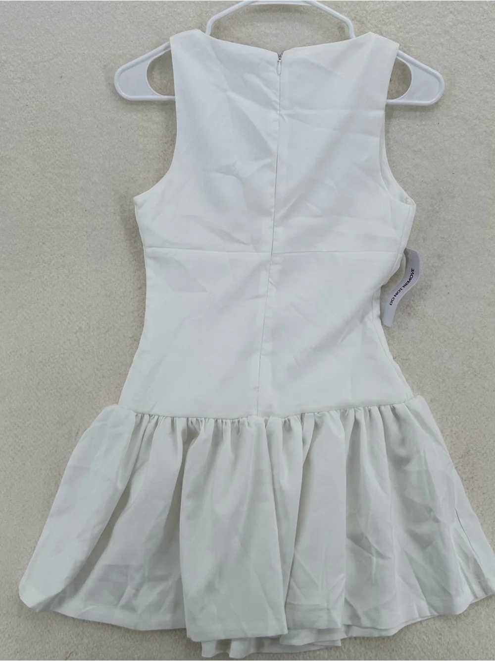 Coquette Elegant Millenne Princess Polly White Mini Dress with Bows